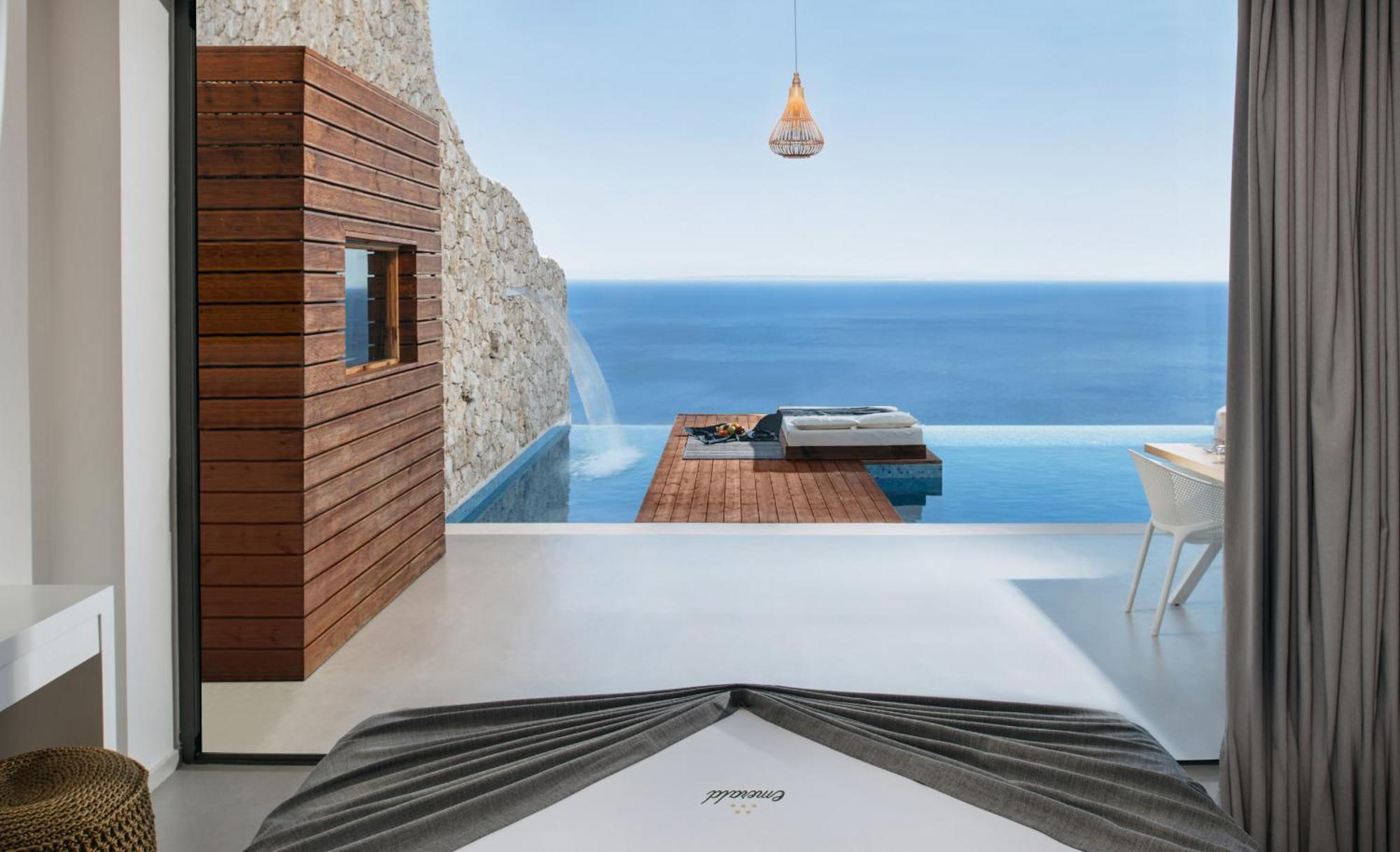 Emerald Villas & Suites - The Finest Hotels Of The World Agios Nikolaos  Bilik gambar